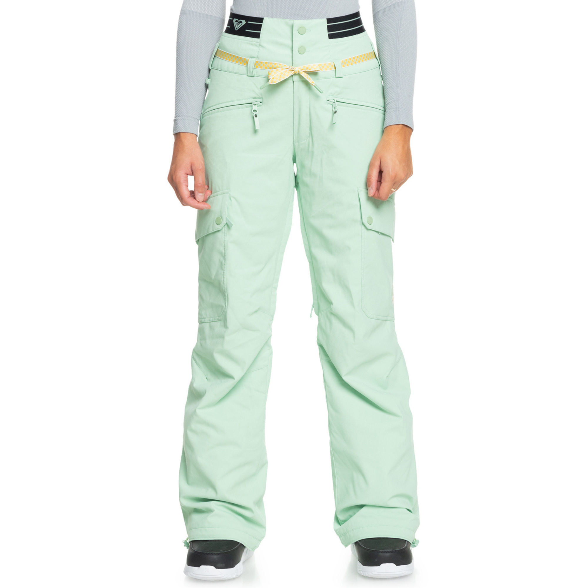 Roxy Women's Passive Lines Pant - Cameo Green