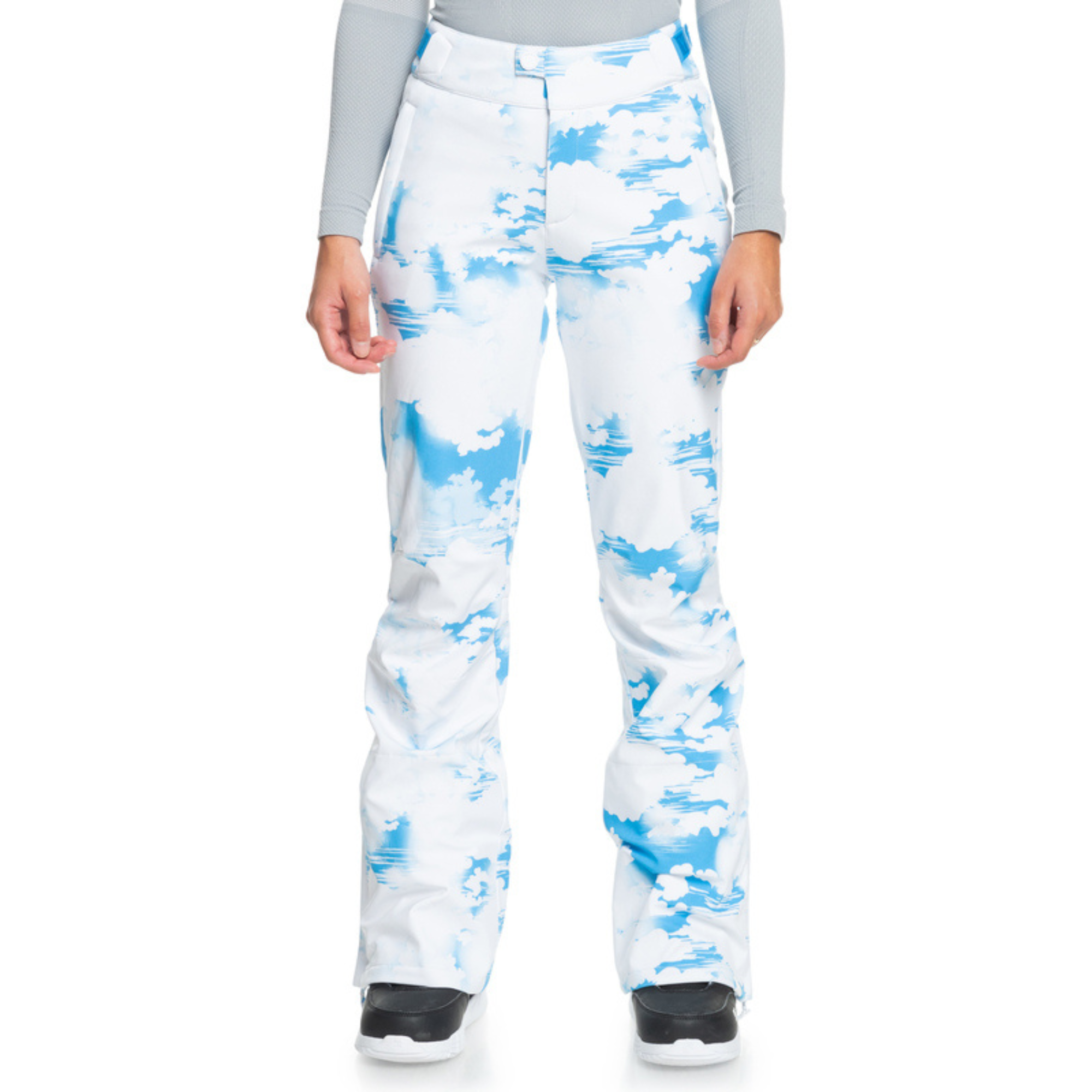 Roxy Women's Chloe Kim Pant - Azure Blue Clouds