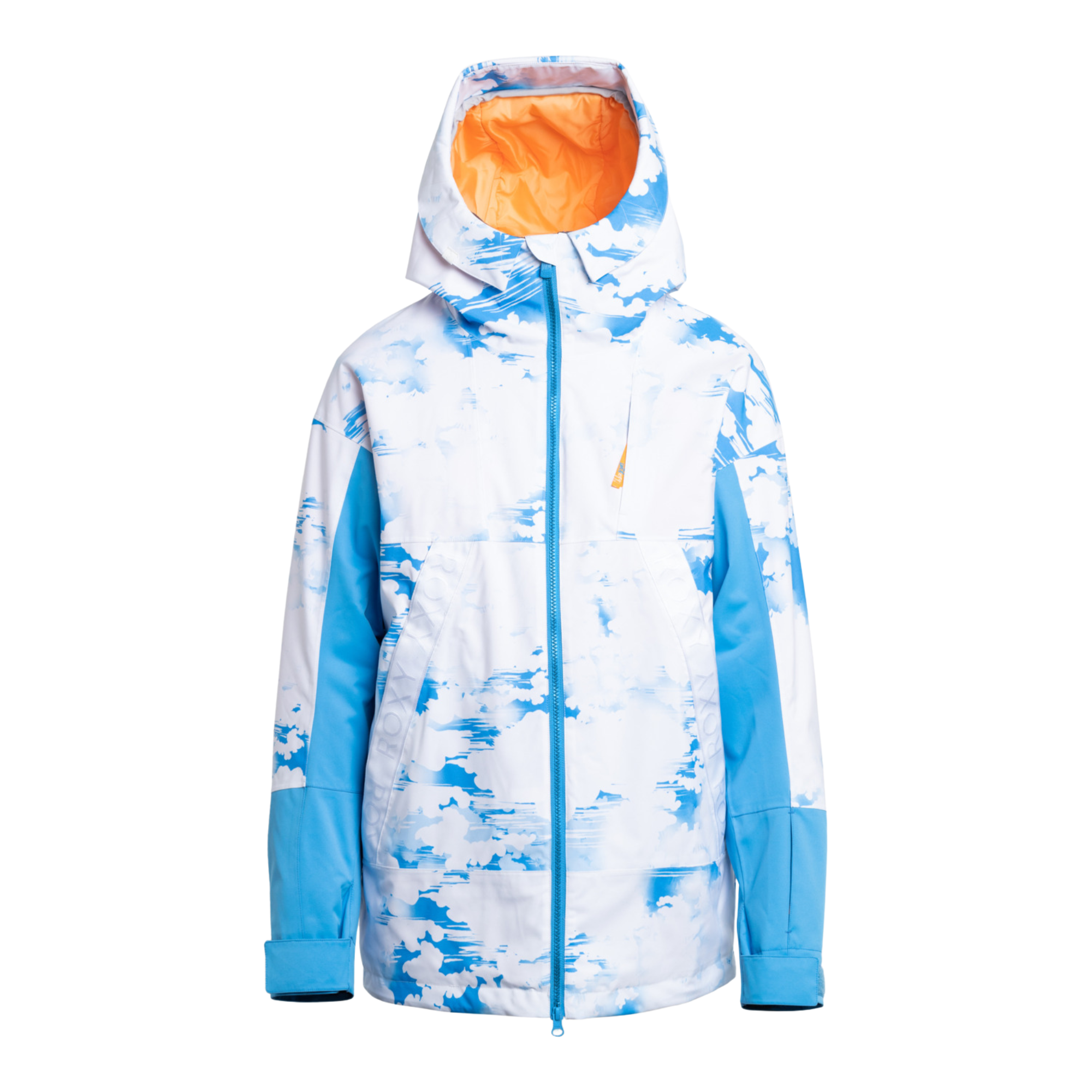 Roxy Women's Chloe Kim Jacket - Azure Blue Clouds