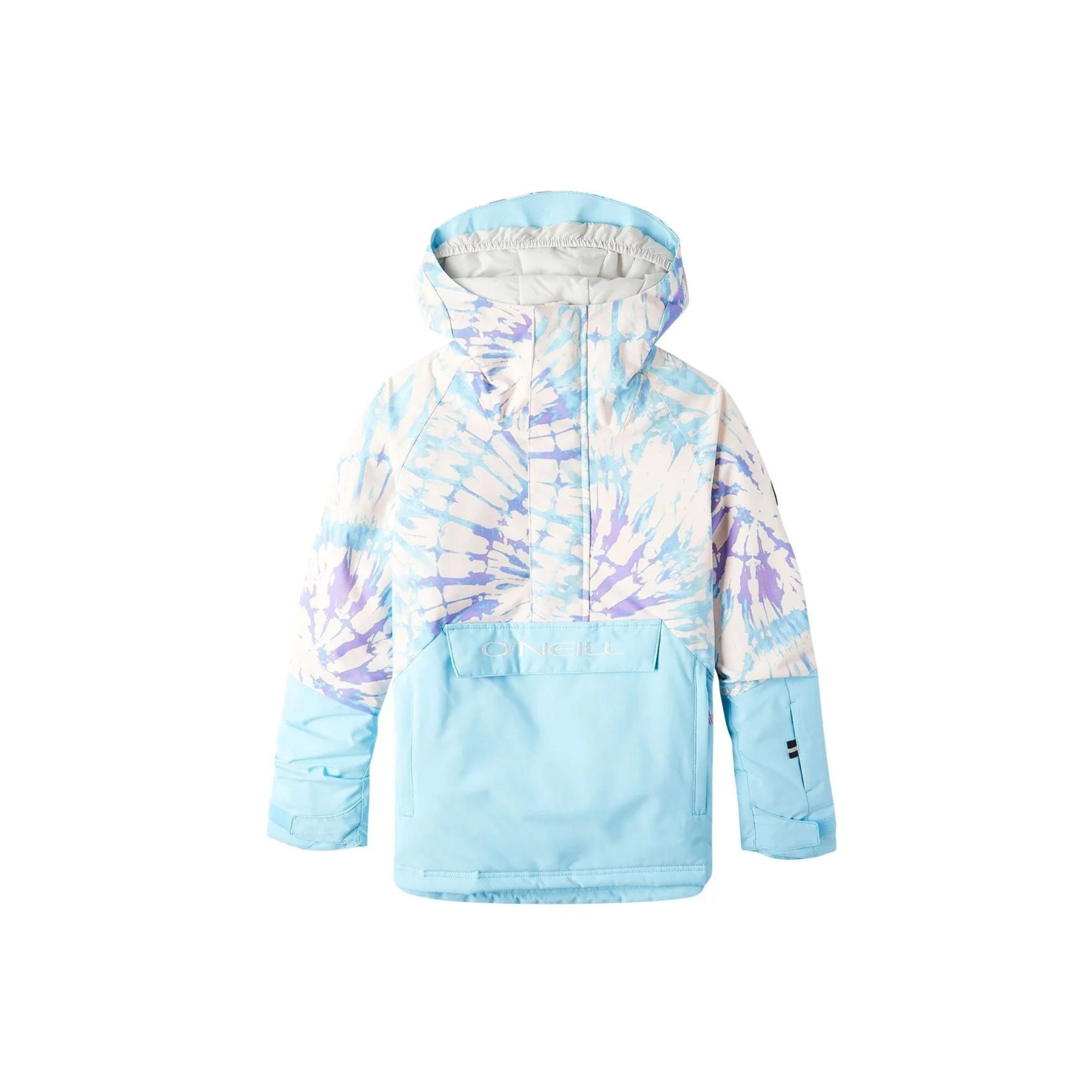 O'Neill Girl's O'riginals Anorak - Blue Wave Color Block