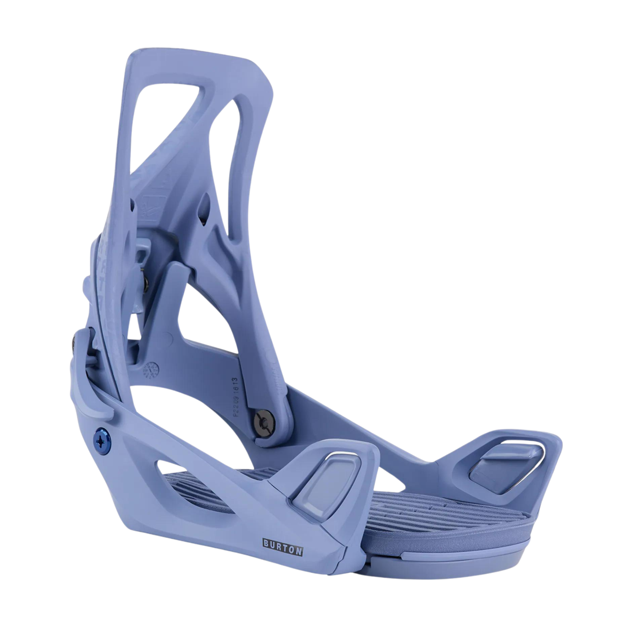 Women's Step On® Re:Flex Snowboard Bindings - Slate Blue / Logo
