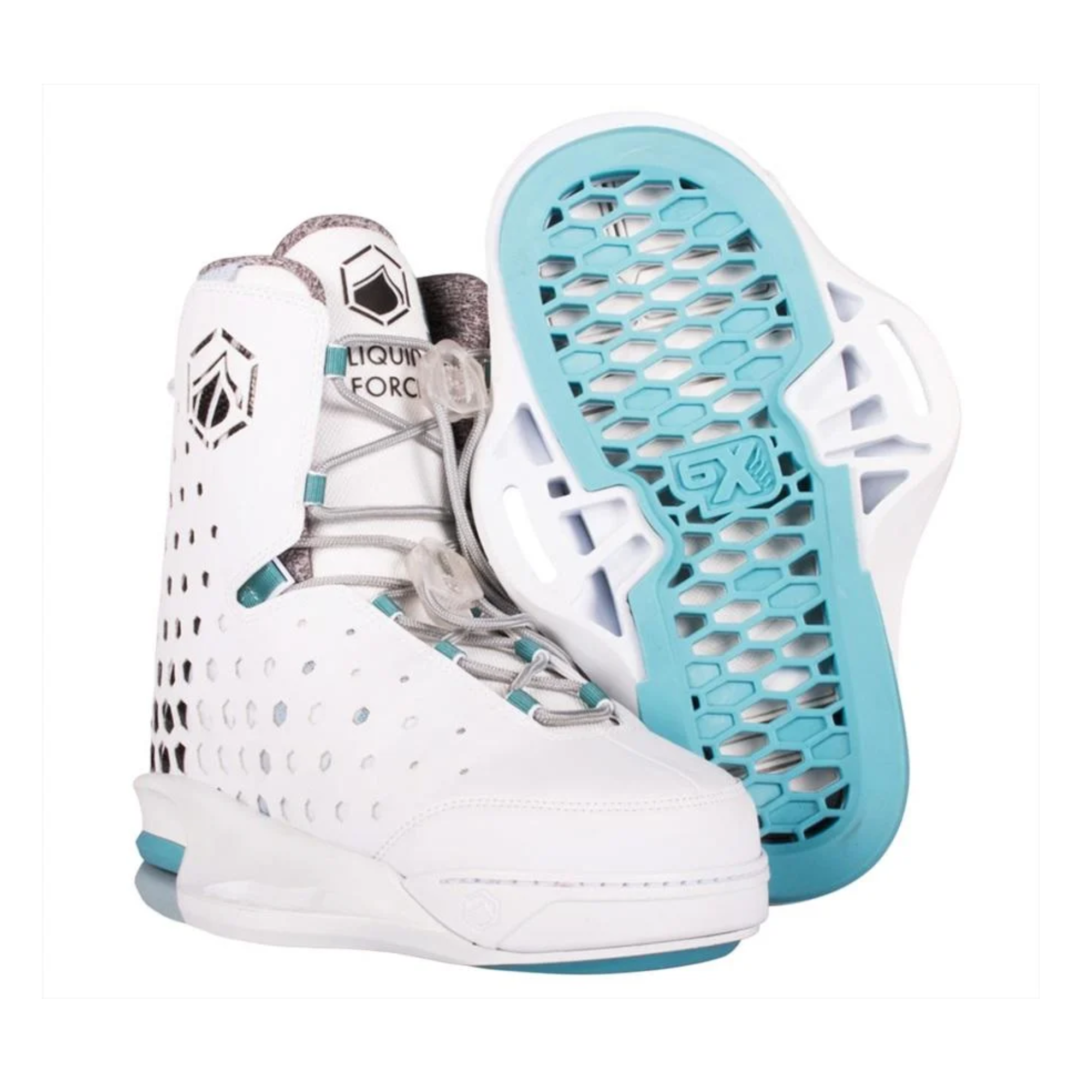 Liquid Force Aero 6X Wakeboard Binding - White