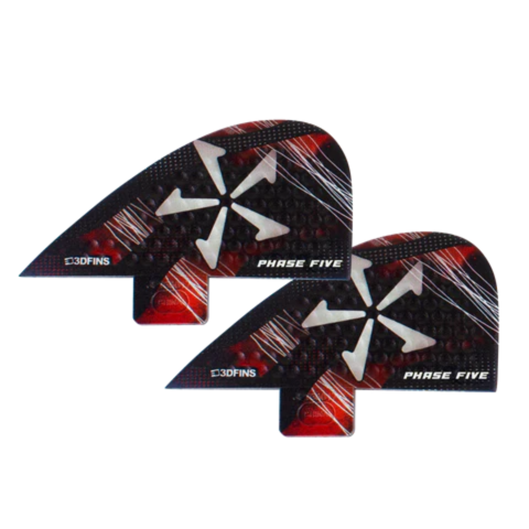 Phase Five 3D Dimpster Twin Fin Set - Model X