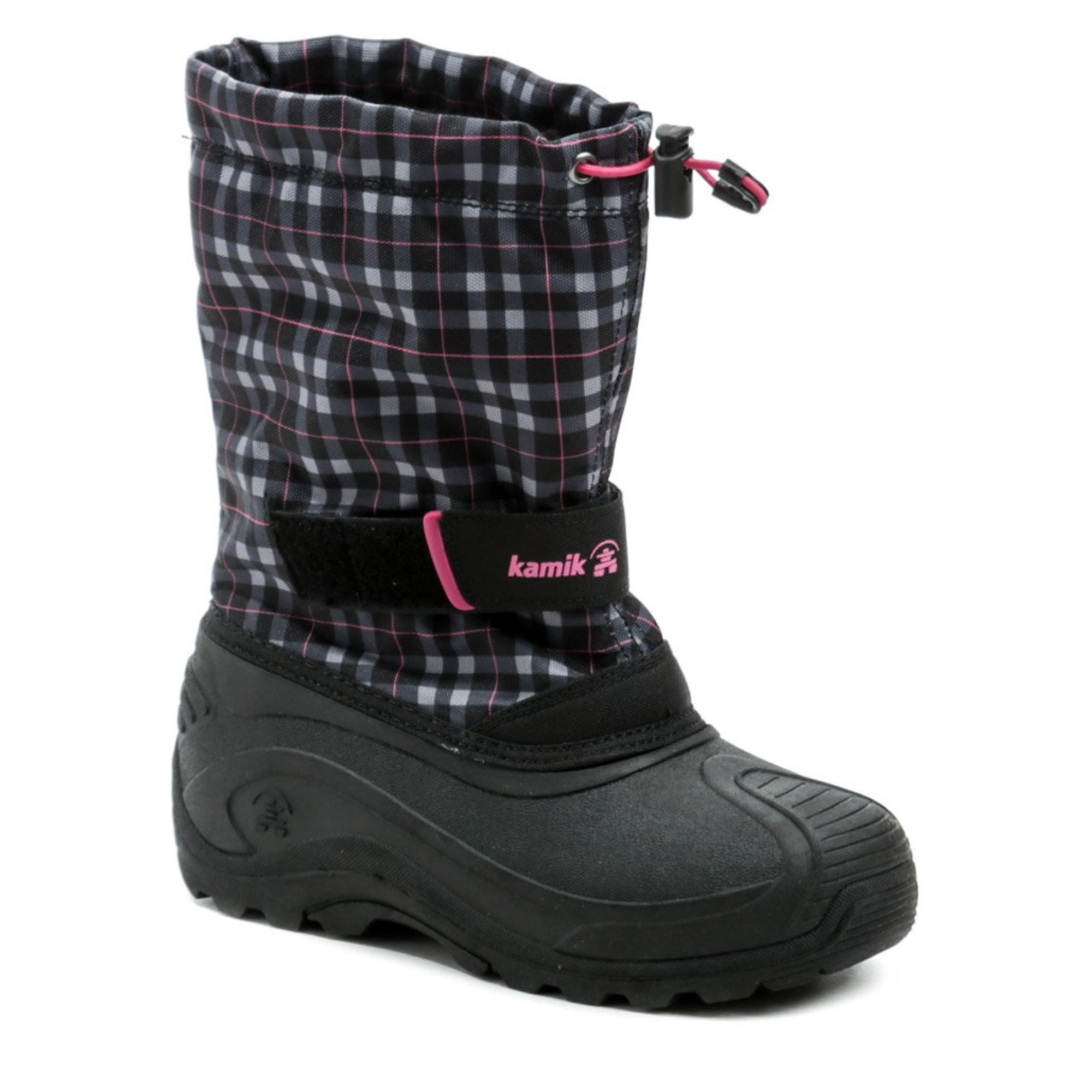 Kamik Finlay Kid's Boot - Black/Pink