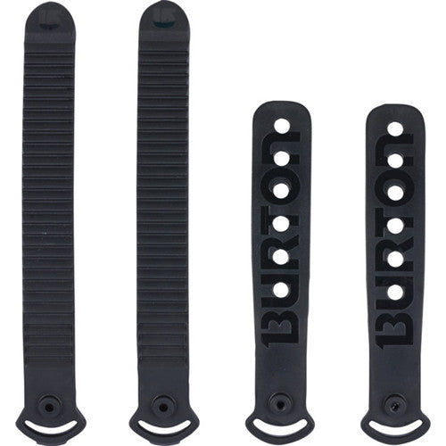 Burton Toe Tongue and Slider Replacement Set - Black