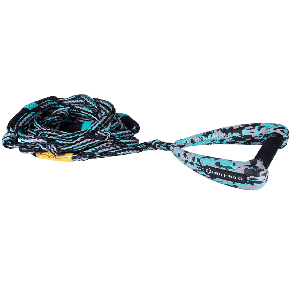Hyperlite 25' Arc Surf Rope with Handle - Teal