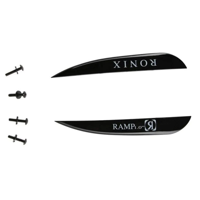 Ronix  Fiberglass Ramp Fin - 1.0 in. - (2 pack) - Black
