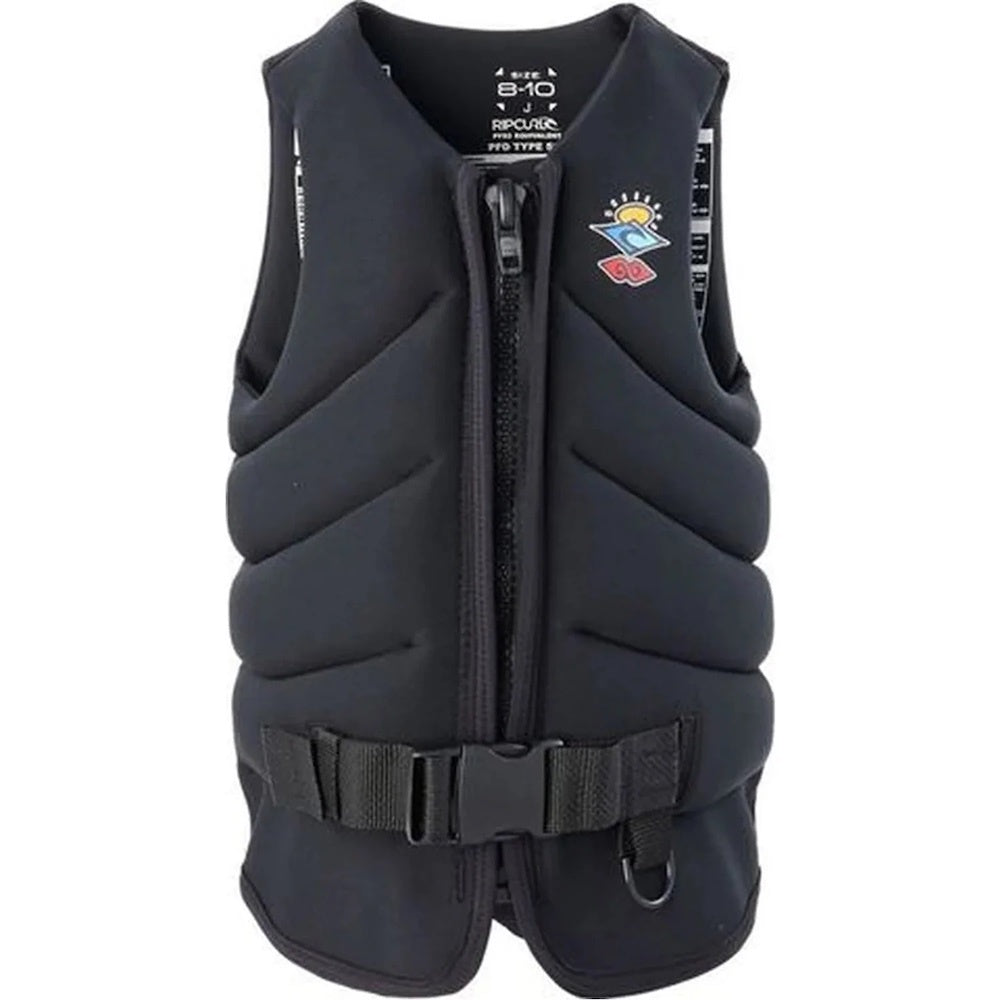 Ripcurl Boy's Dawn Patrol Buoyancy Vest - Black