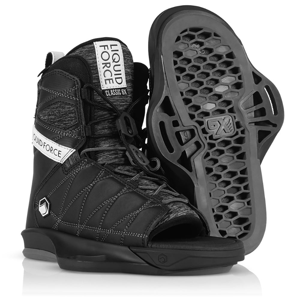 Liquid Force Classic 6X OT Bindings - Black